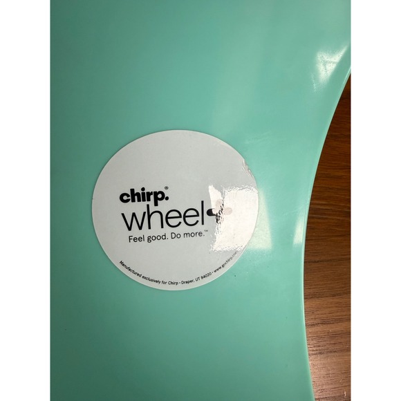Chirp Other - Chirp Wheel+ 10 Inch Back Roller Deep Tissue Muscle Massage Teal Black